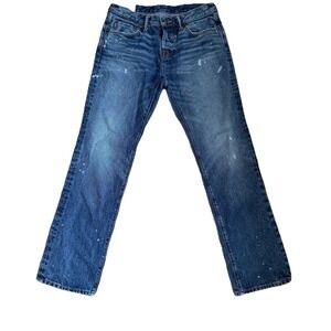 Abercrombie & Fitch Men's Straight‎ Leg paint splatter jeans size 31/32